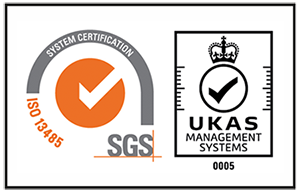 We are certified by SGS