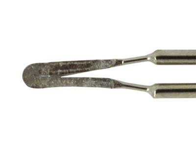 Eye cautery burner tip