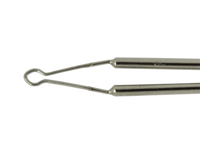 Eye cautery burner tip