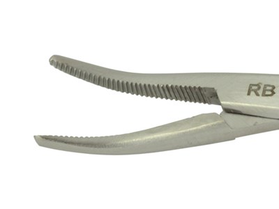 Mosquito forceps-curved