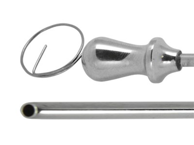 Belucci/Barron suction tube-fenestrated-vacuum control