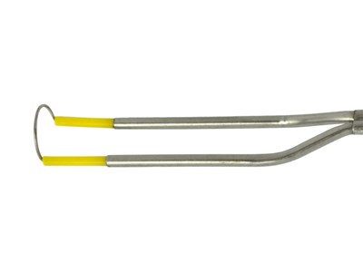 Single stem monopolar cutting electrode-90 deg