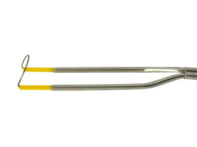 Single stem monopolar cutting electrode