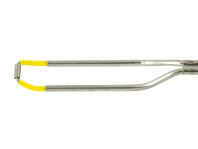 Single stem bipolar roller barrel electrode - saline 0.9% NaCl