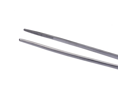 Plain dissecting forceps-2mm tip-bayonet