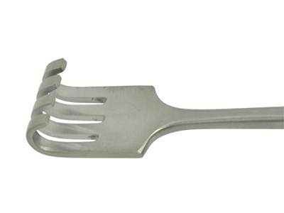 Retractor rake-blunt