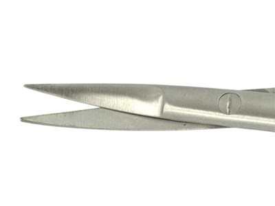Micro scissors-curved upwards