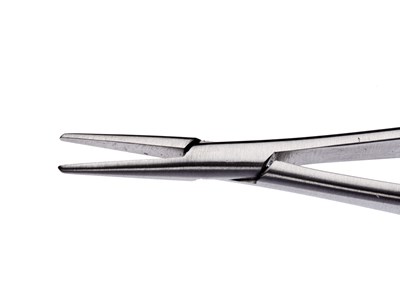 Castroviejo needle holder with lock-straight