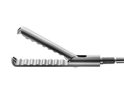 Manhes Wavy Serration Grasping Forceps