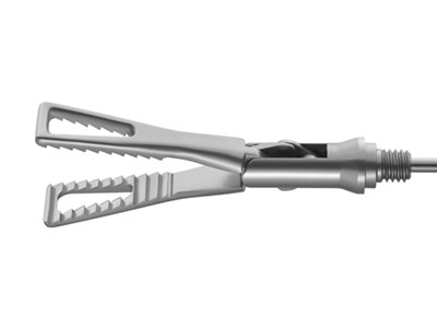 Square End Serrated Grasping Forceps