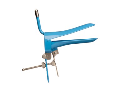 Speculum with smoke tube