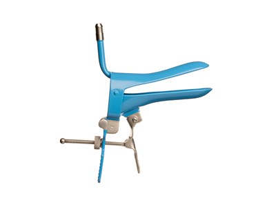 Speculum with smoke tube