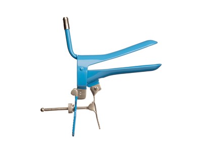 Speculum with smoke tube